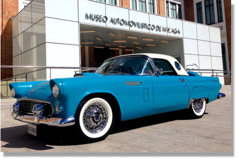 1956 Ford Thunderbird to hire in Malaga, Marbella, Mijas