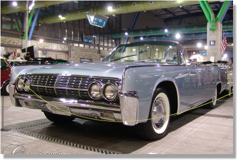Classic Lincoln Continental to hire in Benalmadena, Spain