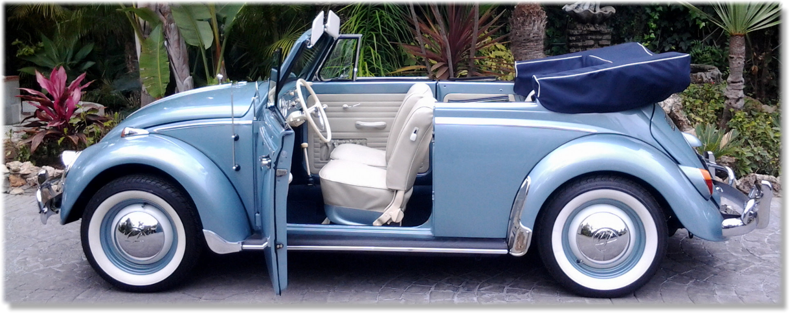 1966 Volkswagen Beetle (Käfer) for music videos, and photo shootings in Marbella