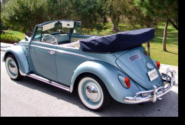 1966 Volkswagen Beetle to hire in Benalmadena, Marbella