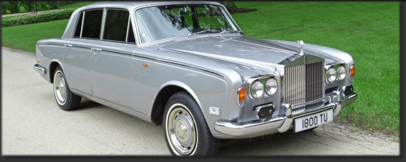 Rolls Royce Silver Shadow wedding hire Malaga, Marbella