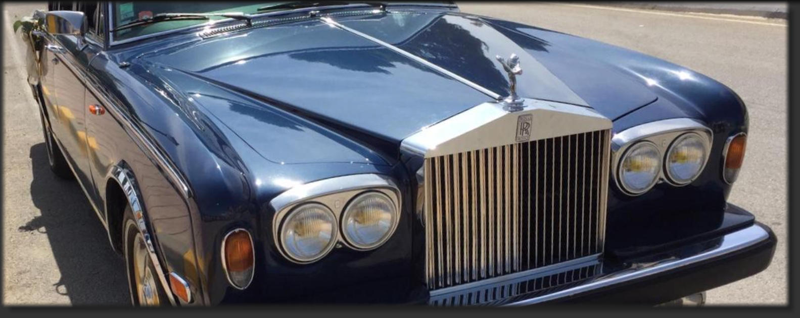 Rolls Royce Silver Shadow wedding hire Malaga, Marbella