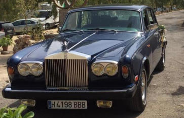 Rolls Royce wedding car in Malaga