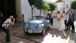 1966 Volkswagen Beetle, escarabajo for wedding in Marbella, Puerto Banus, Mijas